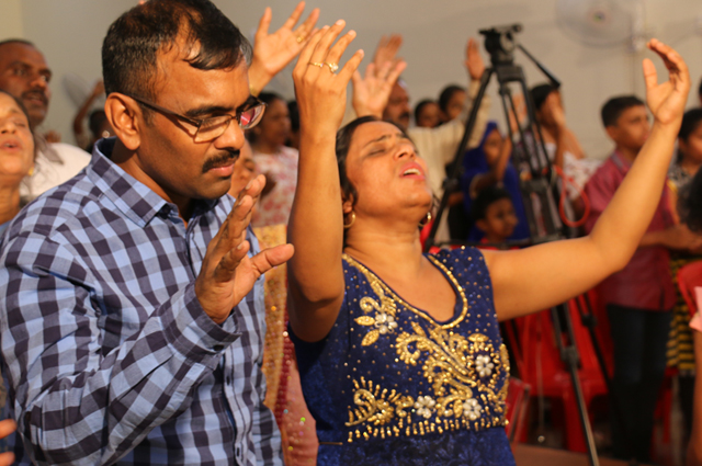 Hundreds massed into the one-day fasting prayer of Grace Ministry organized at Prayer Center in Mangalore here on May 18, 2018. People witnessed Healing, Deliverance, and life-changing testimonies. 